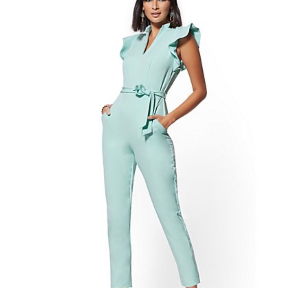Sassy Mint Green Jumpsuit